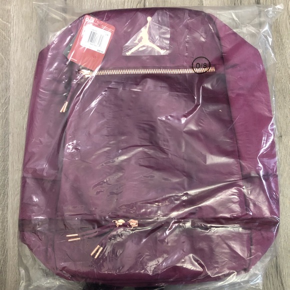 Nike Air Jordan Backpack Bordeaux 9A0046-P3D - Picture 8 of 8
